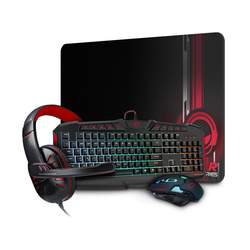 4-IN-1 GAMING KIT RED DRAGON