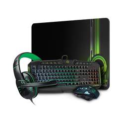 4-IN-1 GAMING KIT EMERALD CROCODILE